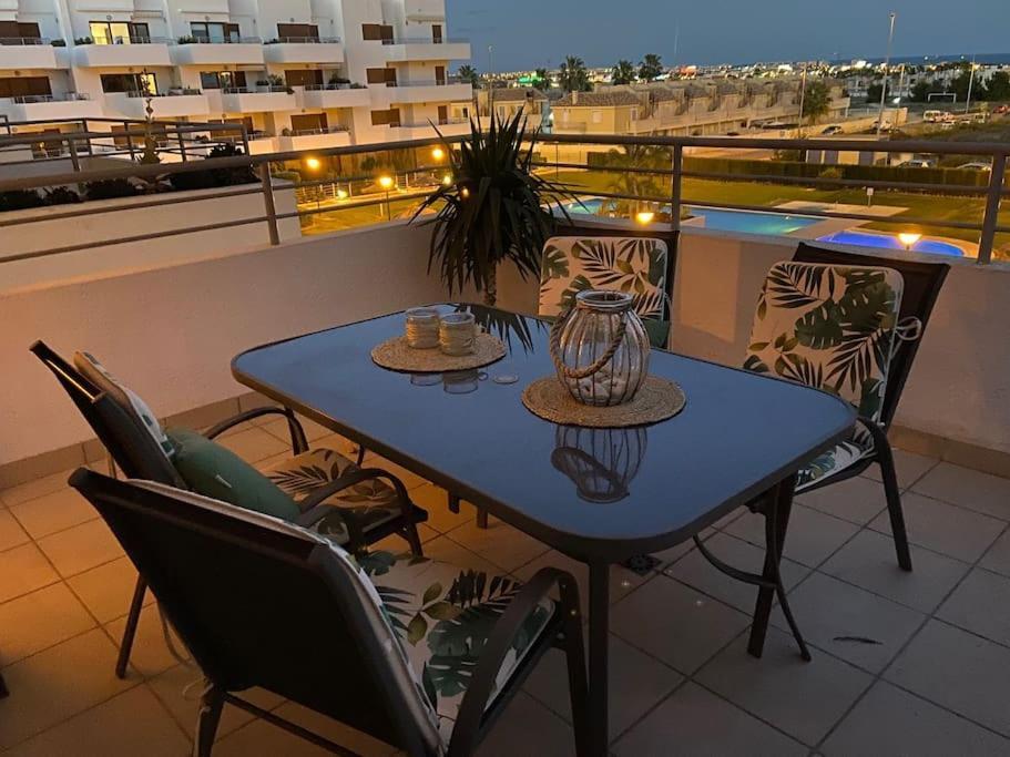 Privatunterkunft Mit Grosser Poolanlage, Meerblick Dehesa de Campoamor  Bagian luar foto